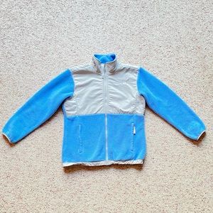 North Face girls Denali jacket Lake Blue